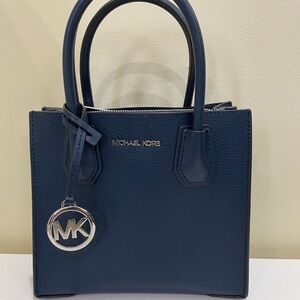 Michael Kors Dark Blue Satchel